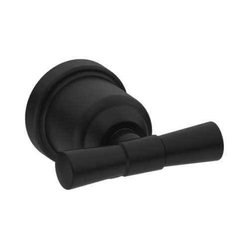 NR6982MB-York-Robe-Hook-Matte-Black-Thumb.png Nero York Robe Hook Matte Black - NR6982MB