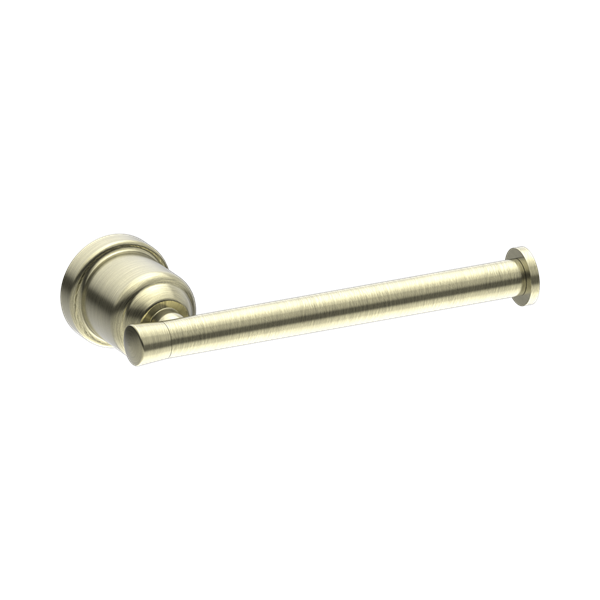 Nero York Toilet Roll Holder Aged Brass - NR6986AB
