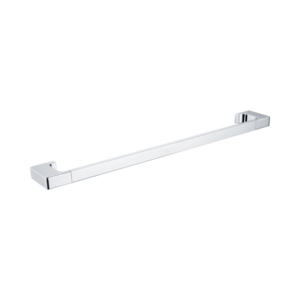 Nero Pearl Single Towel Rail 600mm Chrome - NR8024CH
