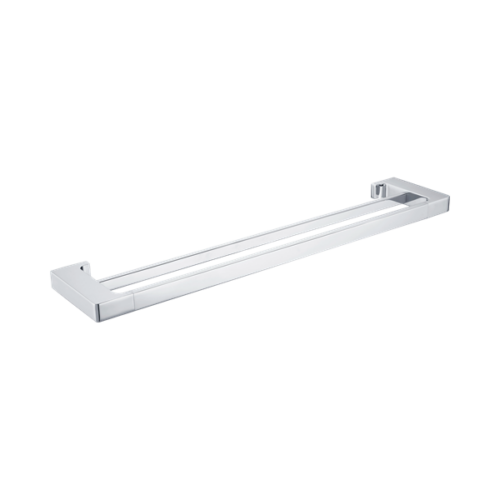 NR8024dCH-Pearl-Double-Towel-Rail-600mm-Chrome-Thumb.png Nero Pearl Double Towel Rail 600mm Chrome - NR8024dCH