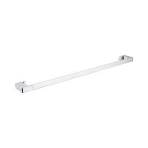 Nero Pearl Single Towel Rail 800mm Chrome - NR8030CH
