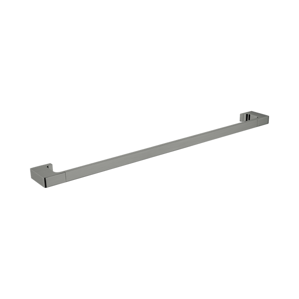 Nero Pearl Single Towel Rail 800mm Gun Metal - NR8030GM