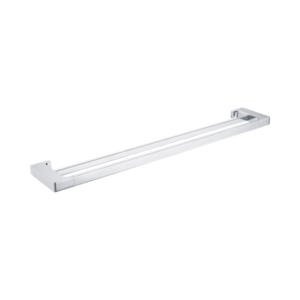 Nero Pearl Double Towel Rail 800mm Chrome - NR8030dCH