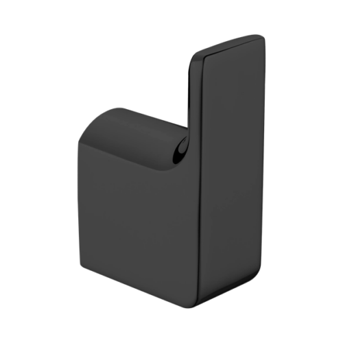 NR8082MB-Pearl-Robe-Hook-Matte-Black-Thumb.png Nero Pearl Robe Hook Matte Black - NR8082MB