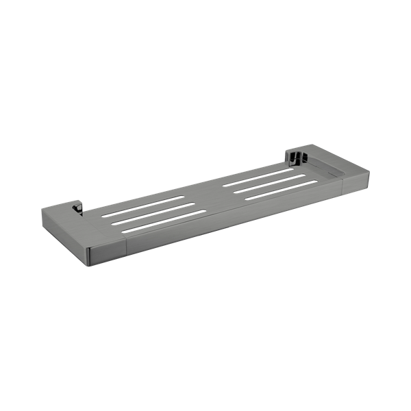 Nero Pearl Metal Shower Shelf Gun Metal - NR8087aGM
