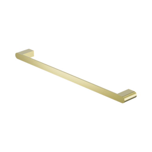 Nero Bianca Single Towel Rail 600mm Brushed Gold - NR9024BG