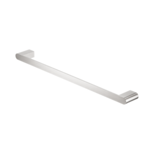 Nero Bianca Single Towel Rail 600mm Brushed Nickel - NR9024BN
