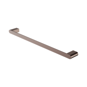 Nero Bianca Single Towel Rail 600mm Brushed Bronze - NR9024BZ