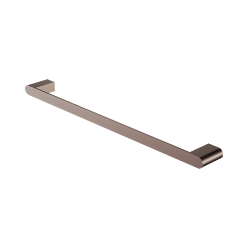 Nero Bianca Single Towel Rail 600mm Brushed Bronze - NR9024BZ