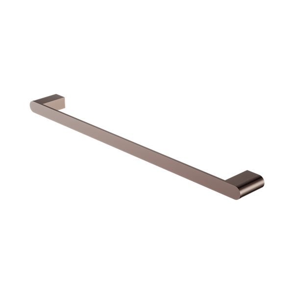 Nero Bianca Single Towel Rail 600mm Brushed Bronze - NR9024BZ