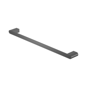 Nero Bianca Single Towel Rail 600mm Gun Metal - NR9024GM