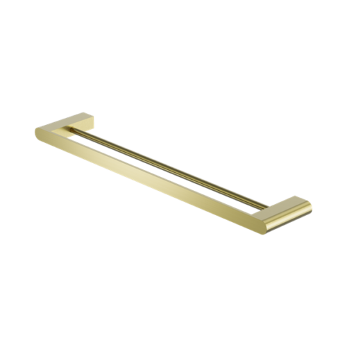 NR9024dBG-Bianca-Double-Towel-Rail-600mm-Brushed-Gold-Thumb.png Nero Bianca Double Towel Rail 600mm Brushed Gold - NR9024dBG