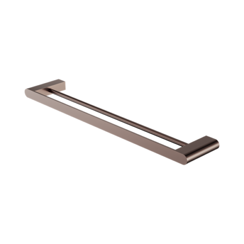 NR9024dBZ-Bianca-Double-Towel-Rail-600mm-Brushed-Bronze-Thumb.png Nero Bianca Double Towel Rail 600mm Brushed Bronze - NR9024dBZ