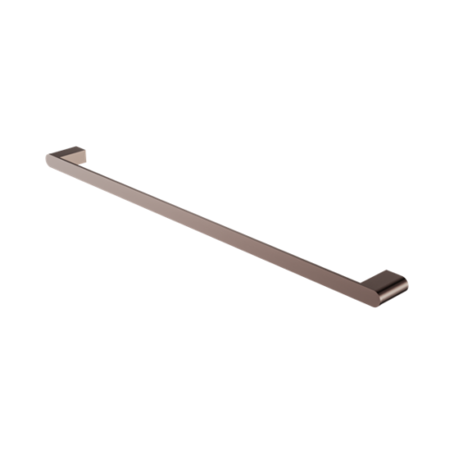 Nero Bianca Single Towel Rail 800mm Brushed Bronze - NR9030BZ