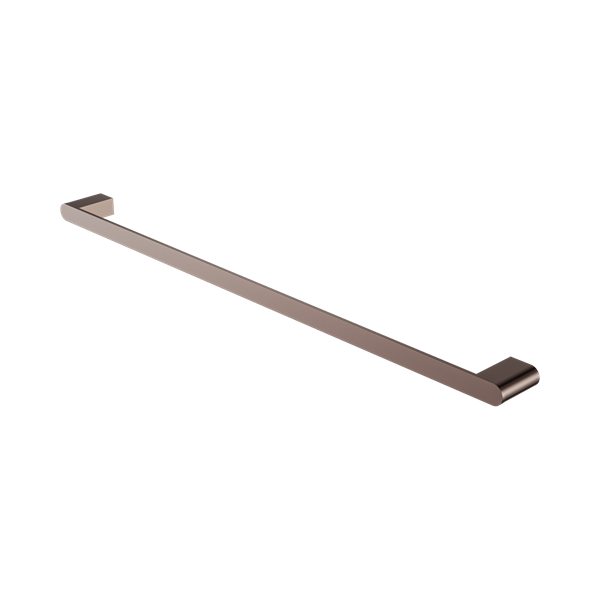 Nero Bianca Single Towel Rail 800mm Brushed Bronze - NR9030BZ