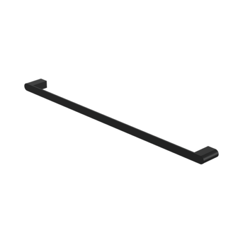 Nero Bianca Single Towel Rail 800mm Matte Black - NR9030MB