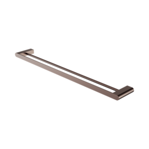 Nero Bianca Double Towel Rail 800mm Brushed Bronze - NR9030dBZ