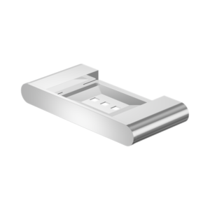 Nero Bianca Soap Dish Holder Chrome - NR9081CH