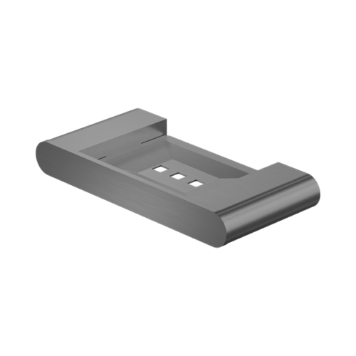 Nero Bianca Soap Dish Holder Gun Metal - NR9081GM