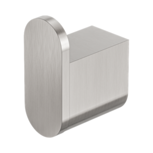 Nero Bianca Robe Hook Brushed Nickel - NR9082BN