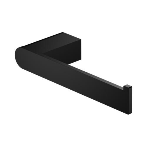 Nero Bianca Toilet Roll Holder Matte Black - NR9086MB