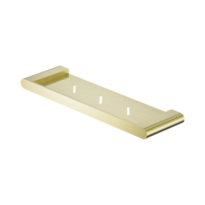 Nero Bianca Metal Shower Shelf Brushed Gold - NR9087aBG