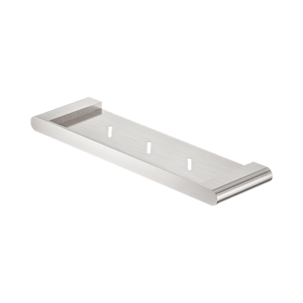 Nero Bianca Metal Shower Shelf Brushed Nickel - NR9087aBN