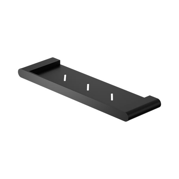 Nero Bianca Metal Shower Shelf Matte Black - NR9087aMB