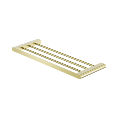 Nero Bianca Towel Rack Brushed Gold - NR9089BG