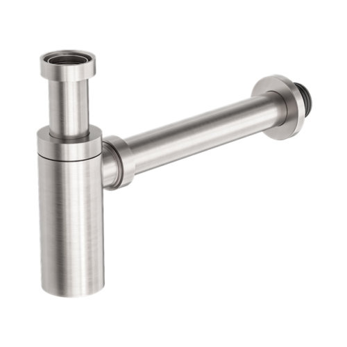 NRA186wBN-40mm-Round-Bottle-Trap-Brushed-Nickel-Thumb.png Nero 40mm Round Bottle Trap Brushed Nickel - NRA186wBN