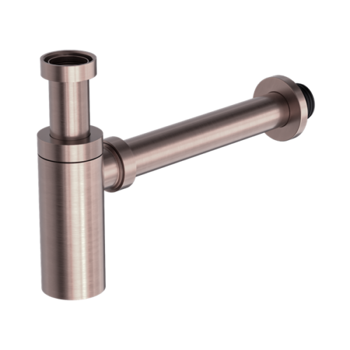 NRA186wBZ-40mm-Round-Bottle-Trap-Brushed-Bronze-Thumb.png Nero 40mm Round Bottle Trap Brushed Bronze - NRA186wBZ