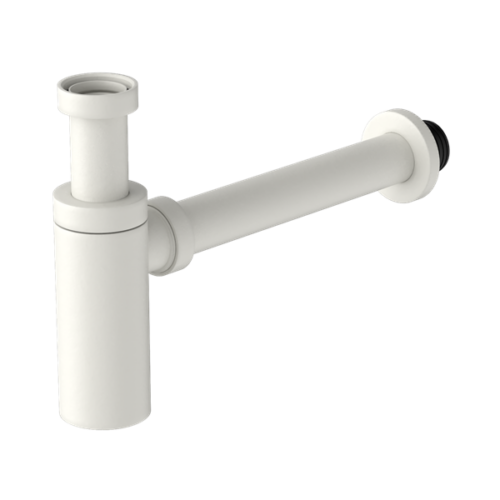 NRA186wMW-40mm-Round-Bottle-Trap-Matte-White-Thumb.png Nero 40mm Round Bottle Trap Matte White - NRA186wMW
