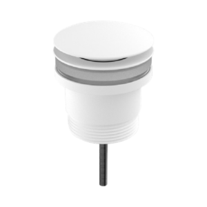 Nero Universal Pop Up Waste Matte White - NRA706MW