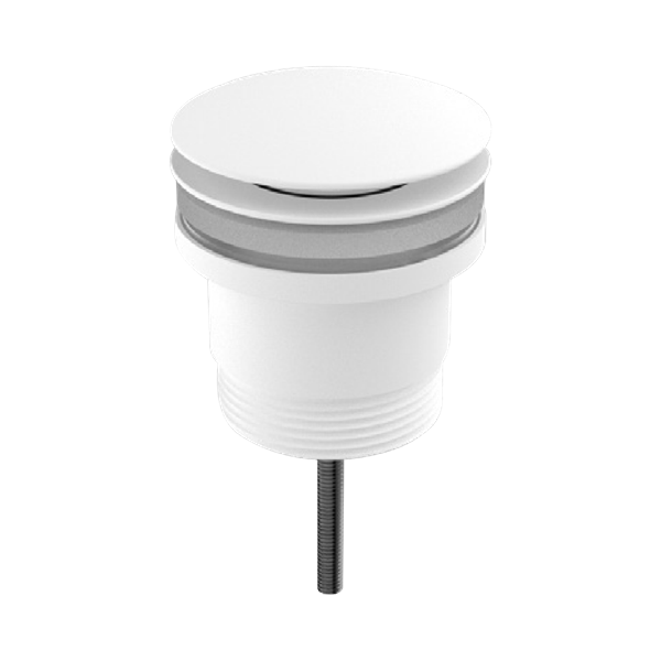 Nero Universal Pop Up Waste Matte White - NRA706MW