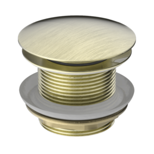 Nero 40mm Bath Pop-Up Plug With Removable Waste No Overflow Aged Brass - NRA707AB