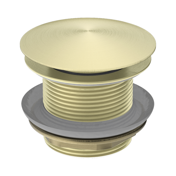Nero 40mm Bath Pop-Up Plug With Removable Waste No Overflow Brushed Gold - NRA707BG
