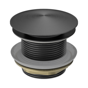 Nero 40mm Bath Pop-Up Plug With Removable Waste No Overflow Gun Metal - NRA707GM