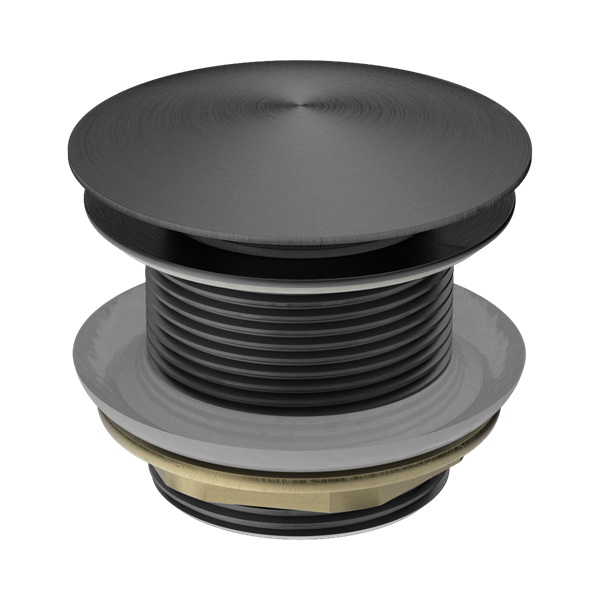 Nero 40mm Bath Pop-Up Plug With Removable Waste No Overflow Gun Metal - NRA707GM