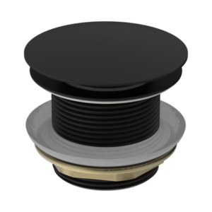Nero 40mm Bath Pop-Up Plug With Removable Waste No Overflow Matte Black - NRA707MB