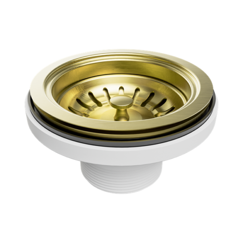 NRA708BG-Kitchen-Sink-Basket-Waste-Brushed-Gold-Thumb.png Nero Kitchen Sink Basket Waste Brushed Gold - NRA708BG