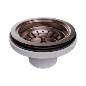 Nero Kitchen Sink Basket Waste Brushed Bronze - NRA708BZ