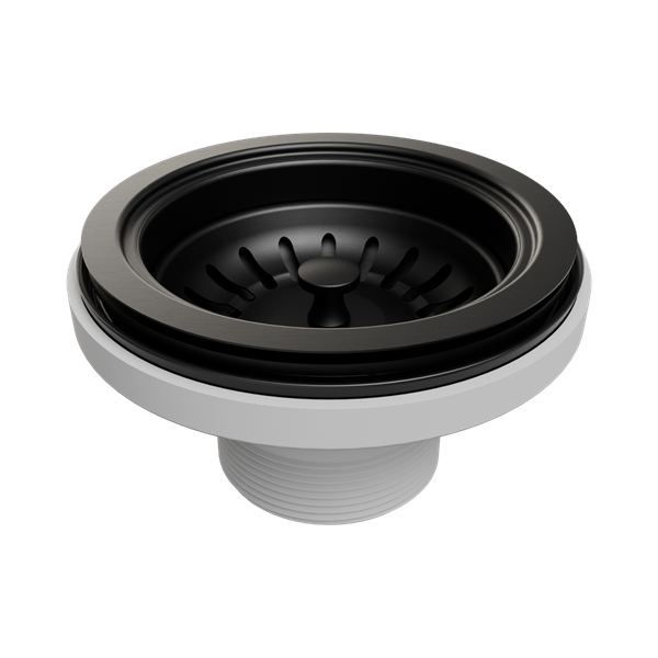 Nero Kitchen Sink Basket Waste PVD Black - NRA708PB