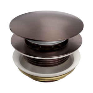 Nero Short Pop Up Bath Waste 40mm Brushed Bronze - NRA709BZ