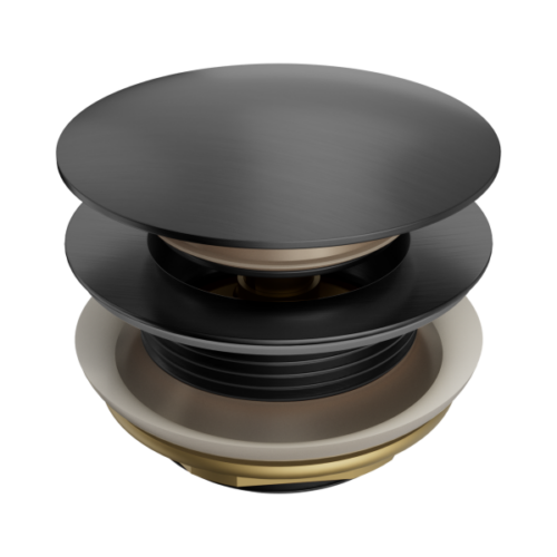 NRA709GM-Short-Pop-Up-Bath-Waste-40mm-Gun-Metal-Thumb.png Nero Short Pop Up Bath Waste 40mm Gun Metal - NRA709GM
