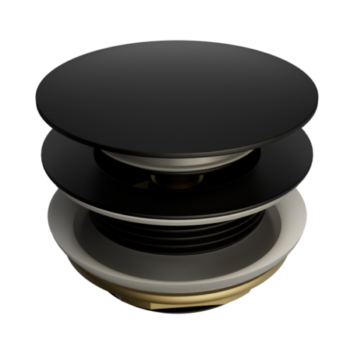 NRA709MB-Short-Pop-Up-Bath-Waste-40mm-Matte-Black-Thumb.png Nero Short Pop Up Bath Waste 40mm Matte Black - NRA709MB