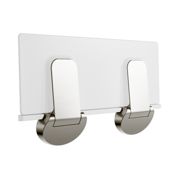 Nero Mecca Care Shower Seat 960X330mm Brushed Nickel - NRCR0002BN