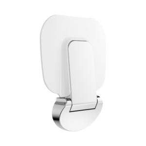 Nero Mecca Care Shower Seat 400X330mm Chrome - NRCR0003CH