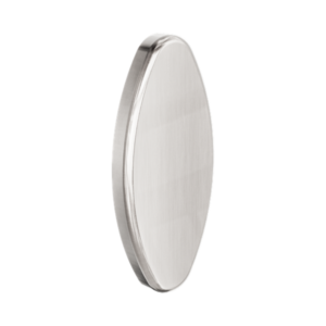 Nero Backrest Removable Wall Cover Plate Brushed Nickel - NRCR0005BN