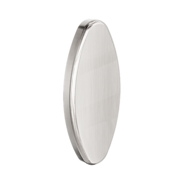 Nero Backrest Removable Wall Cover Plate Brushed Nickel - NRCR0005BN
