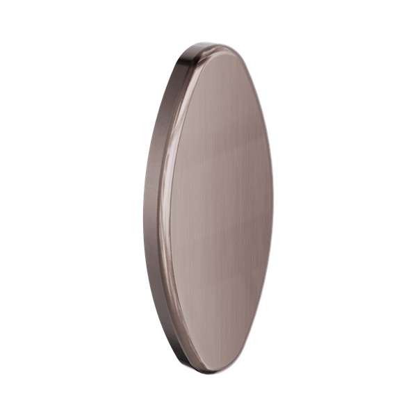 Nero Backrest Removable Wall Cover Plate Brushed Bronze - NRCR0005BZ
